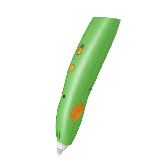 [PD-3DPPN-GN] Porodo Cordless Kids 3D Printing Pen 550mAh ( Filaments Included 3 Colors ) - Green