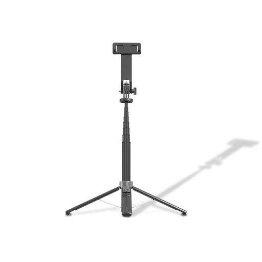 [PD-SLSTL-BK] Porodo Selfie Stick 135cm Extendable with Detachable Light 4 Leg Tripod - Black