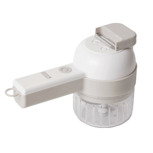 [PD-LS41FCH-WH] Porodo LifeStyle 45W 4in1 Portable Food Chopper - White