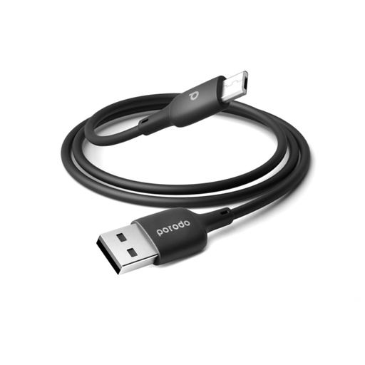 [PB-UA1MMC-BK] Porodo Blue PVC Micro Cable 1m/3.2ft