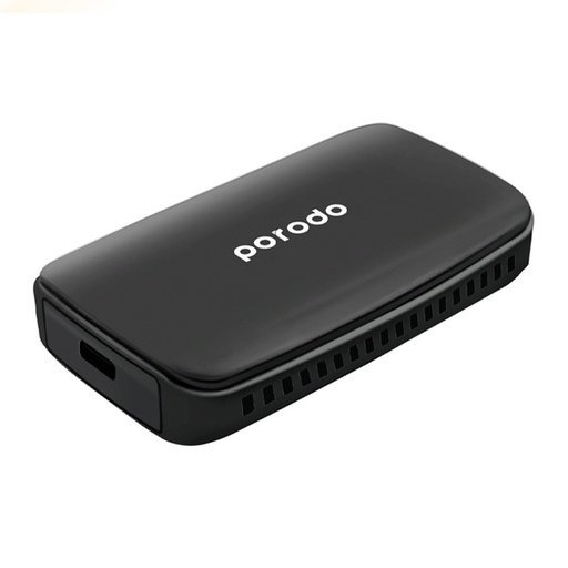 [PD-CPAAB-BK] Porodo Universal Wireless CarPlay & Android Auto Smart Box with Media