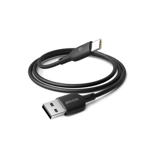 [PB-UA1MCC-BK] Porodo Blue PVC Type-C Cable 1m/3.2ft