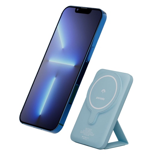 [PD-PBFCH014-BU] Porodo 5000mAh Magsafe Power bank - Blue