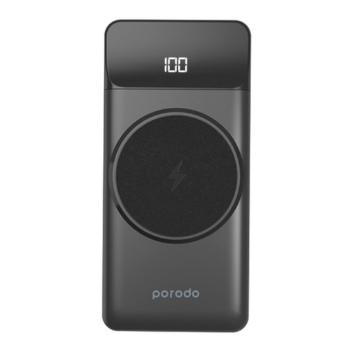 [PD-PBFCH004-BK] Porodo Magsafe Power Bank 10000mAh 20W PD
