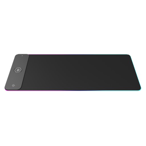 [PDX115-BK] Porodo Gaming RGB Gaming Mouse Pad With 15W Fast Wireless Charger