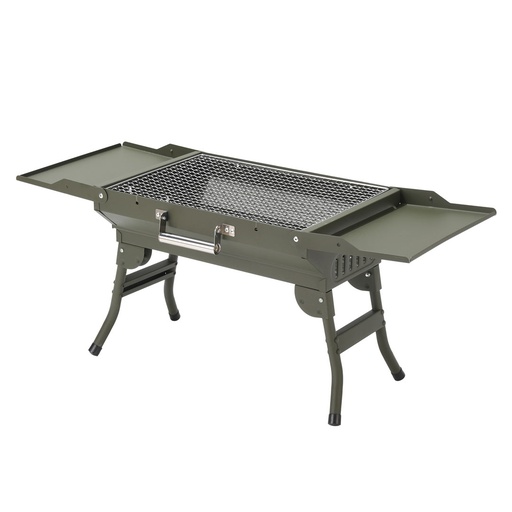 [PD-LCFCGO-GN] Porodo Lifestyle Camping Folding Charcoal Grill/Carbon Oven - Green