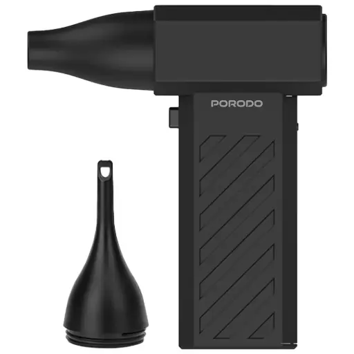 [PDA1001BK] Porodo Chargejet Turbo Dust Blower with Power Bank Function - Black