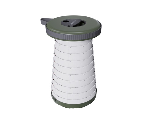 Porodo Camping Telescopic LED (White/Yellow) Stool