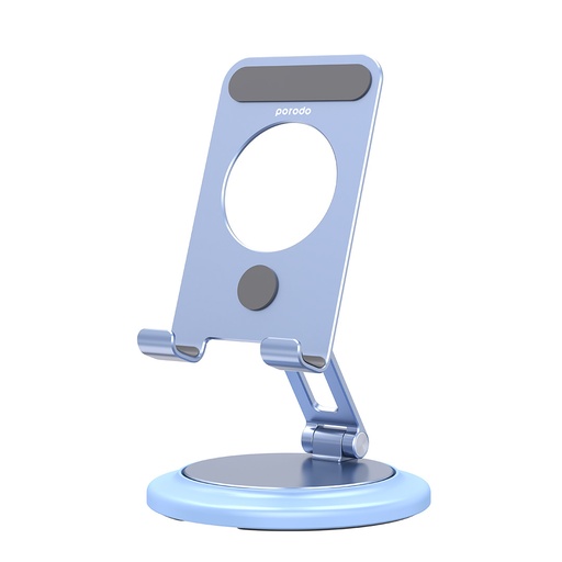 Porodo Alum. alloy x carbon fiber 360% Rotatable and Angle Adjustable Phone Stand