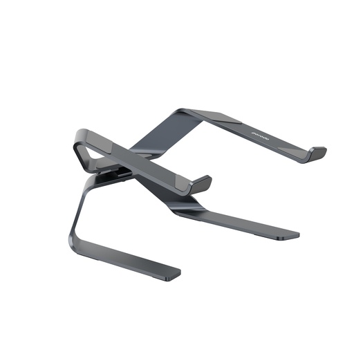 [PD-A150RALS-GY] Porodo Alum. alloy 360% Rotatable and Adjustable Laptop Stand - Grey
