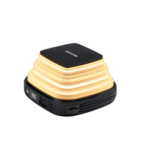 [PD-PBFCH030-BK] Porodo 10000mAh Power Bank with nightlight