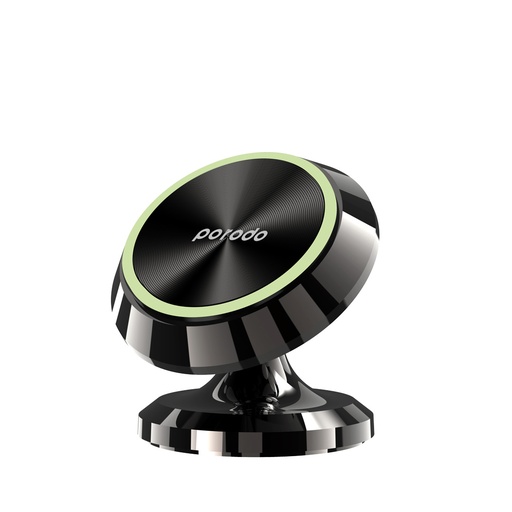 [PD-3CDMGCR-BK] Porodo 3 Circular Discs Magnetic Car Mount - Black