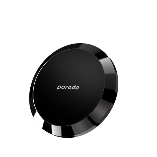 [PD-5CDSCMCR-BK] Porodo 5 Circular Discs Magnetic Car Mount - Black