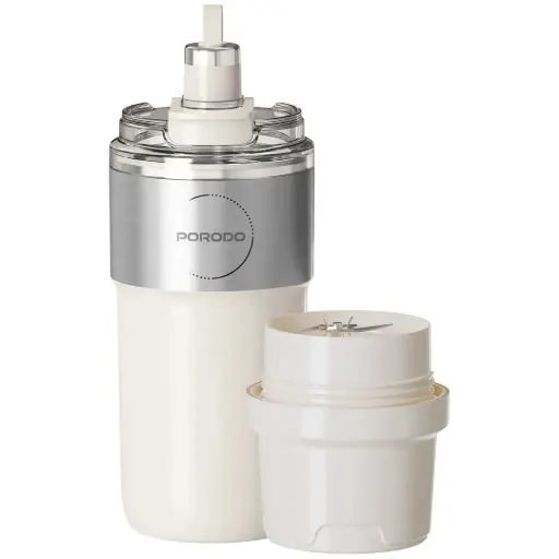 [PDGCZK378WH] Porodo Lifestyle Vacuum-Insulated Stainless Blender Cup - White