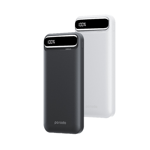 [PD-PBFCH019] Porodo 10000mAh Power Bank with Digital Display