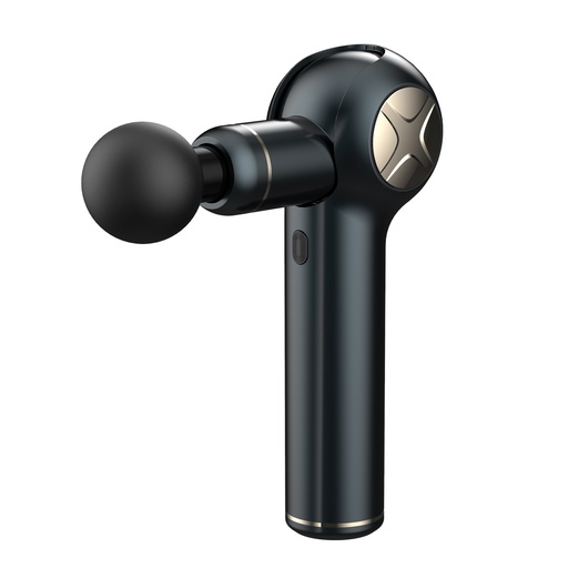 [PD-LSAMSG5-BK] Porodo Lifestyle Adjustable Massage Gun with 5 Heads - Black