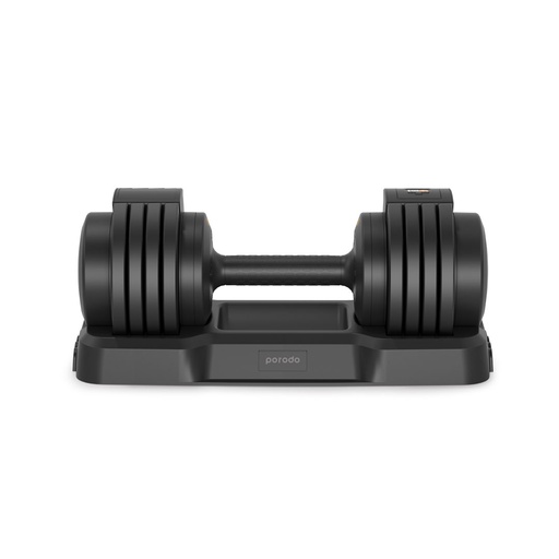 [PD-SASD55-BK] Porodo 55 LB Single Adjustable Smart Dumbbell