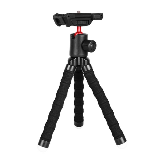 [PD-TRPH-BK] Porodo Table Tripod with Phone Holder - Black