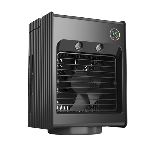 Porodo Lifestyle Air & Mist Portable Cooling Fan With Night Light