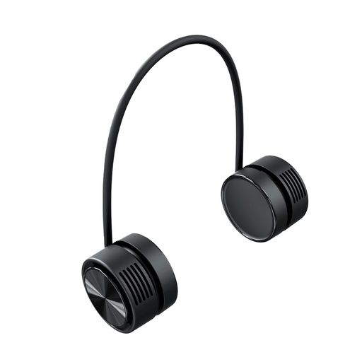 [PD-LSNCFAN-BK] Porodo Lifestyle Flexicool Portable Neck Fan - Black