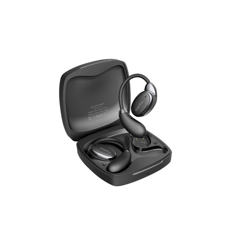 [PD-STWLEP030-BK] Porodo Soundtec Aero Tune Open Wearable Earbuds - Black