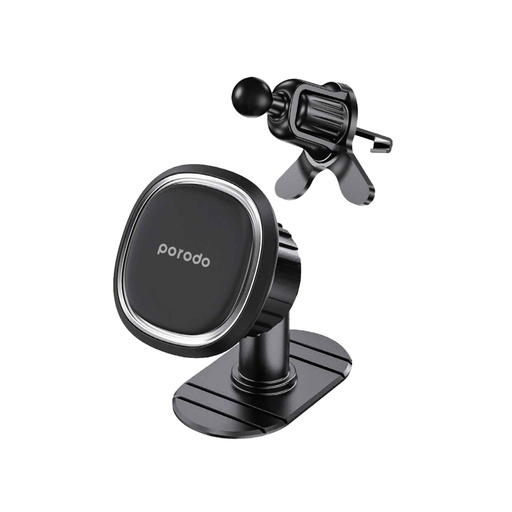 [PD-MGCPH-BK] Porodo Universal Dual Mode Magnetic Phone Mount - Black