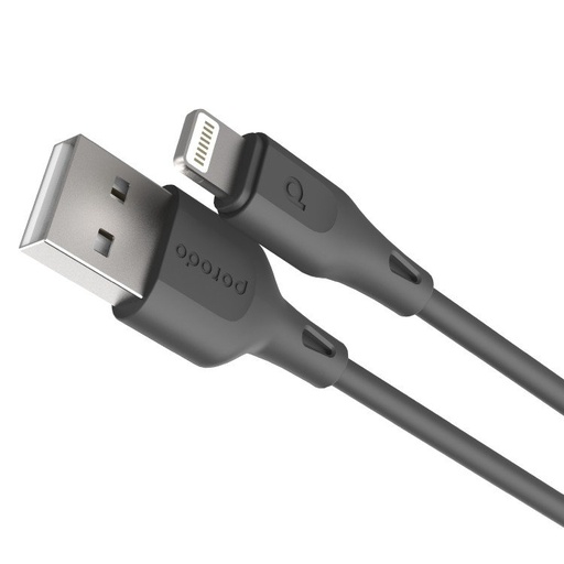 [PD-U12LC] Porodo USB Cable Lightning Connector Durable Fast Charge and Data Cable