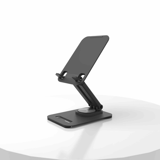 [PD-CSAMSTD-BK] Porodo Rotatable And Foldable Tablet Stand – Black