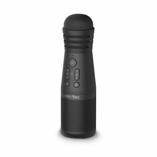 [PD-STKMICSP-BK] Porodo Soundtec Karaoke Microphone With Speaker