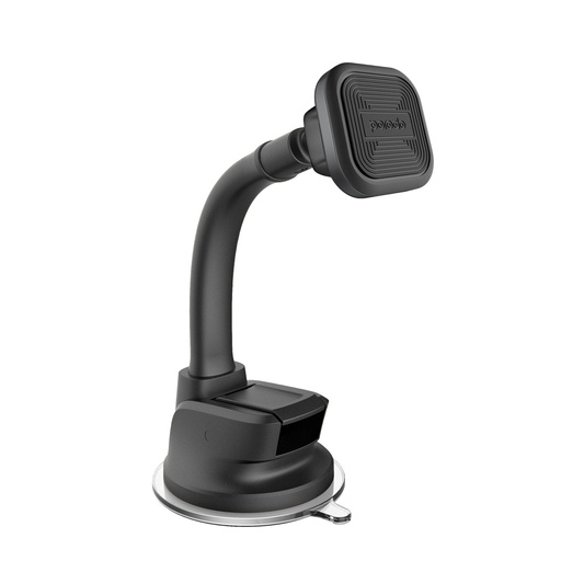 [PD-ALUFLMM] Porodo Aluminum Magnetic Car Mount (Flexible Neck/Suction Base)