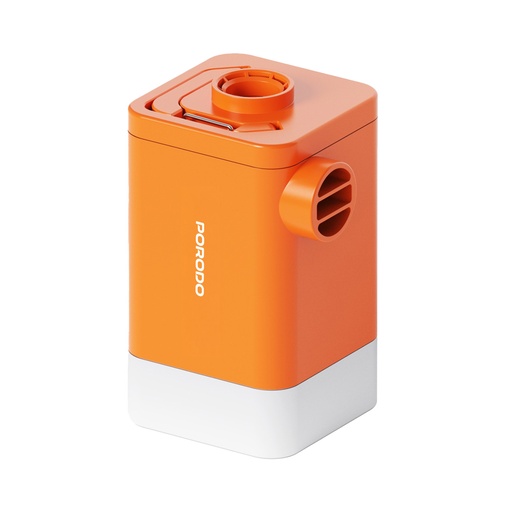 [PD-LFST041-OG] Porodo Lifestyle 4-Function Portable Pump - Orange
