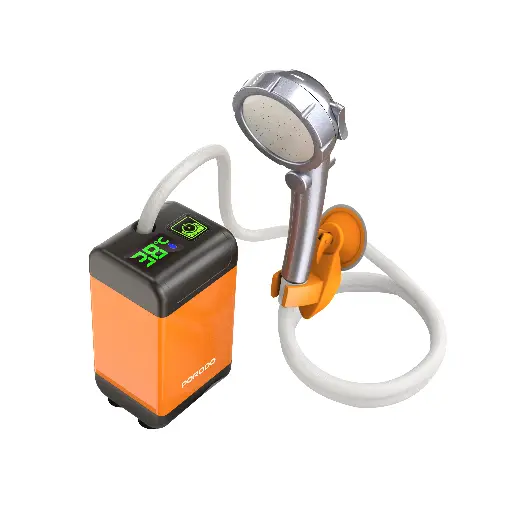 [PD-LFST021-OG] Porodo Lifestyle Portable Electric Shower Pump - Orange