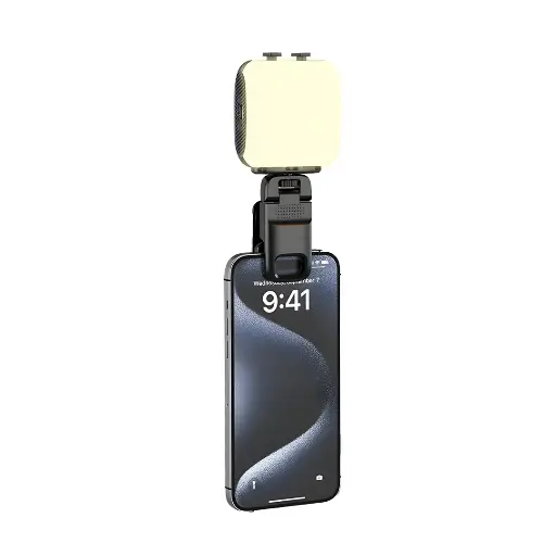 [PD-LFST065-BK] Porodo Lifestyle Clip-On Fill Light - Black