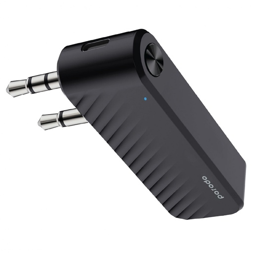 [PD-BTATR-BK] Porodo Bluetooth Audio Transmitter Dual Aux Jack