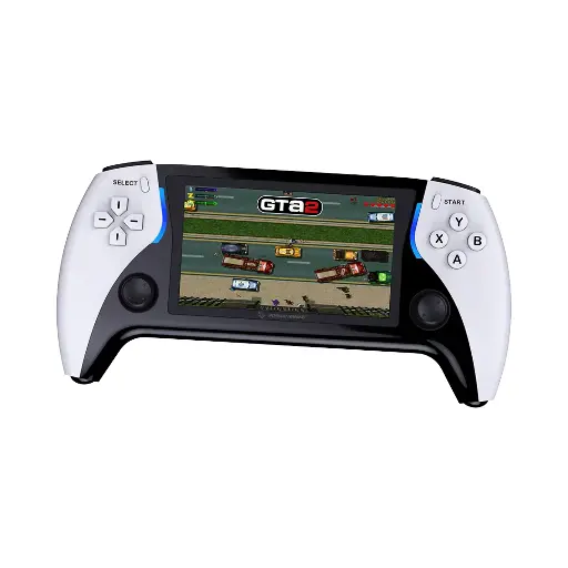 [PDX637] Porodo Gaming Arcade X Game Console - Black and White