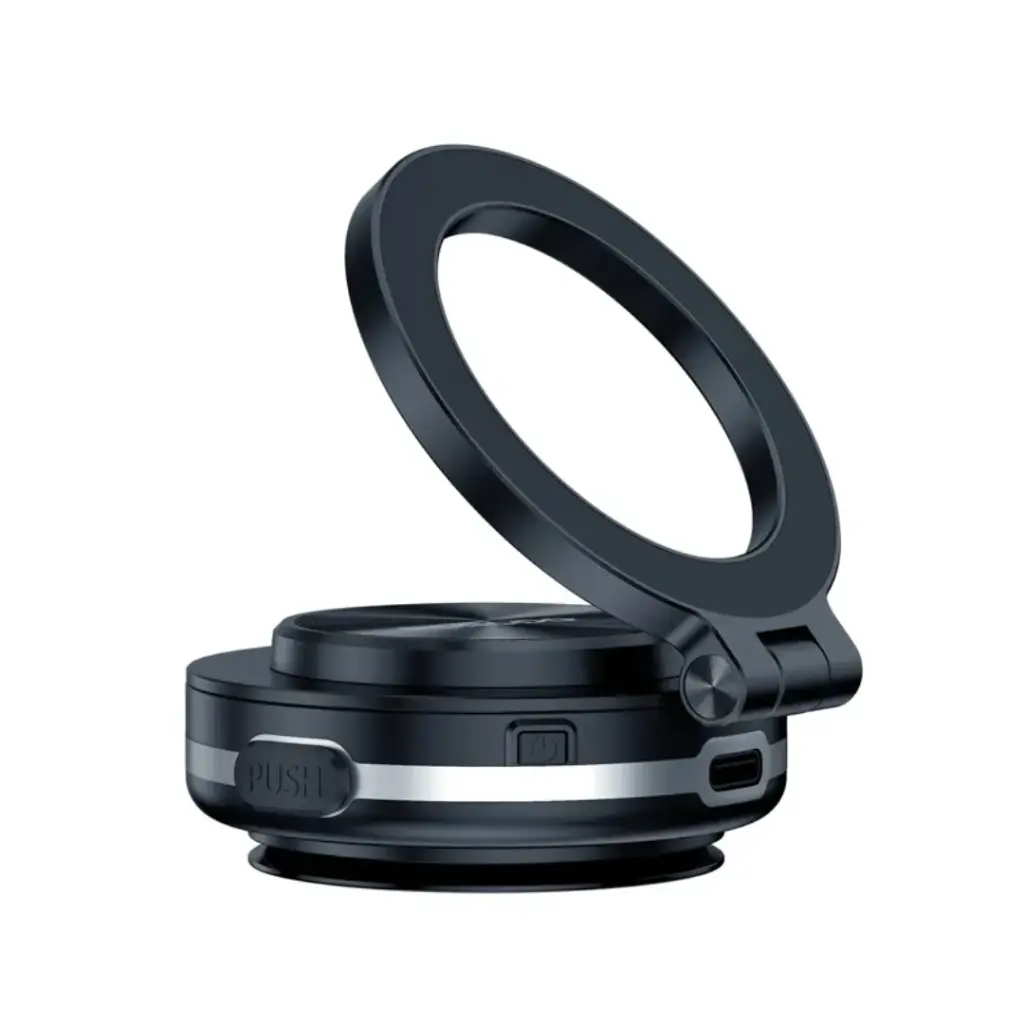 [PD-HSM05-BK] Porodo HS05 Vacuseal MagSafe Magnetic Mount - Black