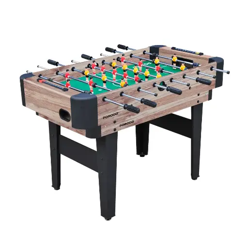 [PD-MGTBL-BUGN] Porodo Lifestyle Multi-Game Table Foosball | Billiards | Hockey | Table Tennis - Brown