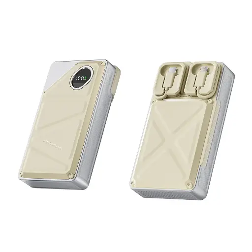 Porodo 20000mAh Power Bank Built-In Type-C & Lightning