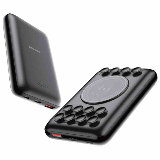 [PD-PBFCH012] Porodo 10000mAh Suction Power Bank With Type-C PD Input & Output