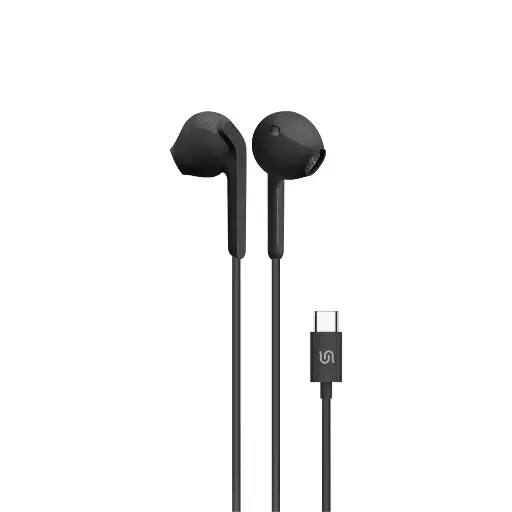 [PD-STWLEP043-BK] Porodo Soundtec Stereo Earphones 1.2m - Black