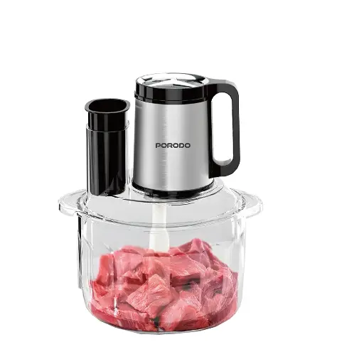 [PD-LFST044-BK] Porodo Lifestyle Meat Chopper Food Processor - Black