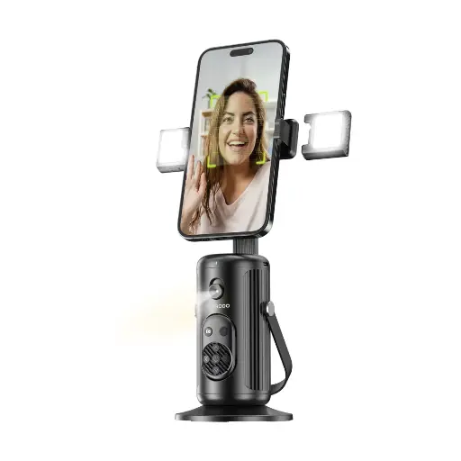 [PD-HSM13-BK] Porodo Face Tracking Smart Mount - Black