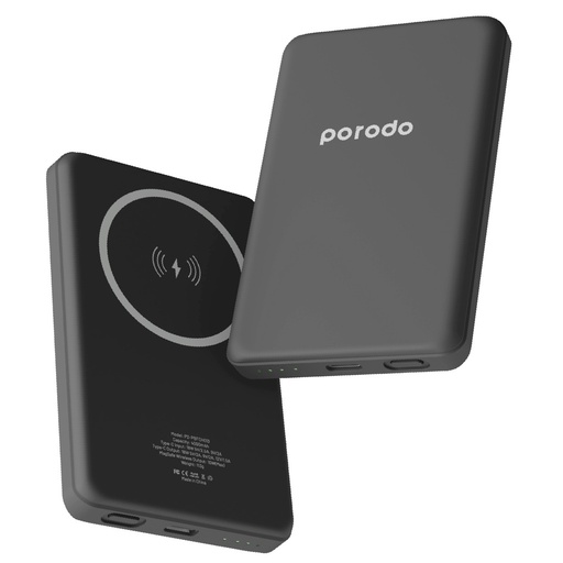 [PD-PBFCH013] Porodo 4000mAh MagSafe Power Bank With Type-C PD Input & Output