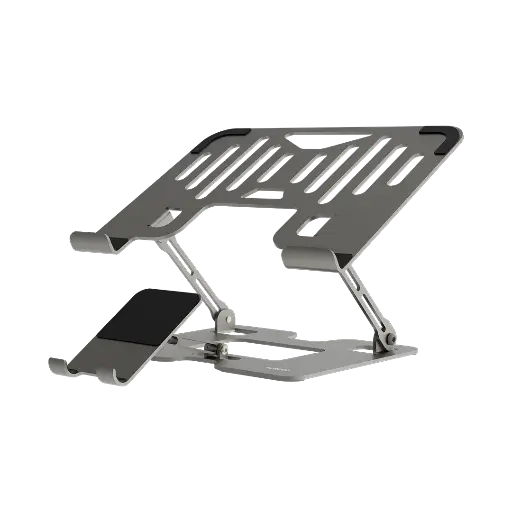 [PDHSM09SL] Porodo Smart Folding Multi-Device Stand - Silver