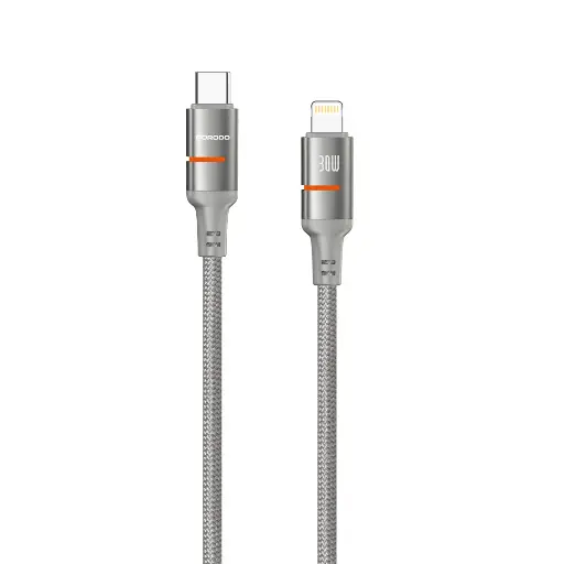 Porodo USB-C To Lightning LED Light Cable