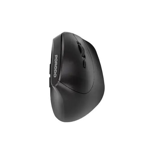 [PD-ETK05-BK] Porodo Vertical 4000 DPI Wireless Mouse - Black