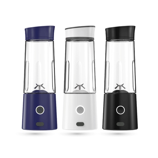Porodo Portable Blender, Powerful Juicer With 6 Blades 400ml