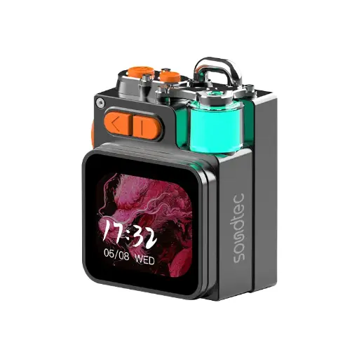 [PDSTWLEP051BK] Porodo Soundtec Pocket Elite Speaker & Dialer - Black