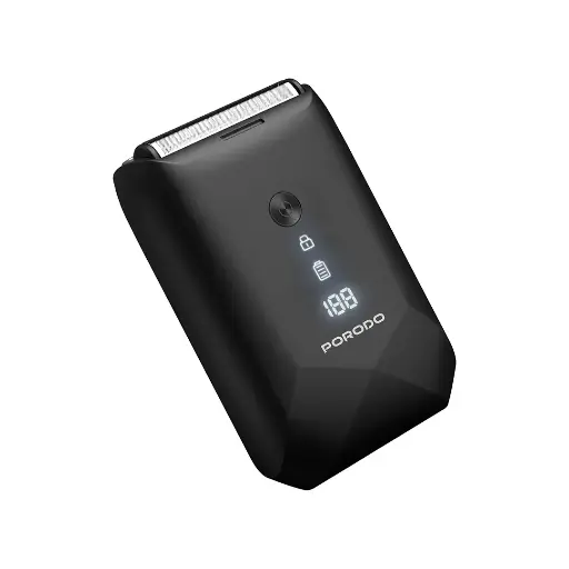 [PDLFST128BK] Porodo Lifestyle Dual-Blade Pocket Shaver - Black