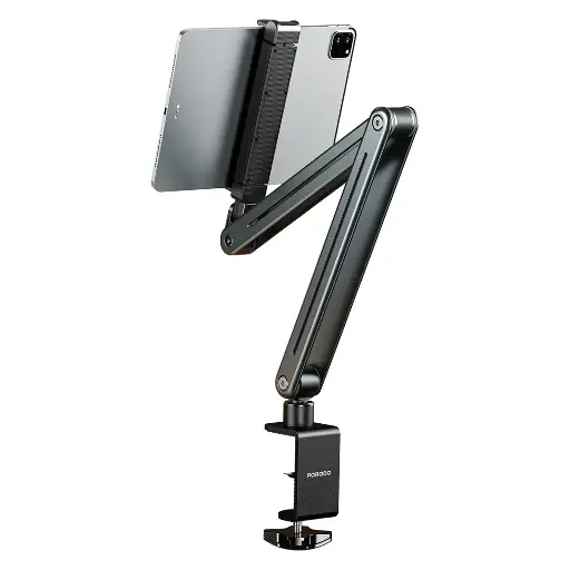 [PD-HSM22-GY] Porodo Multi-Joint Phone & Tablet Mount - Gray